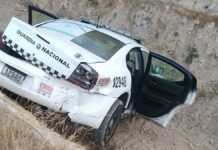 Guardia Nacional provoca choque en Tehuacán Guardia