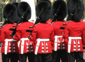 Soldado de la guardia de la Reina Isabel II atropella a niño