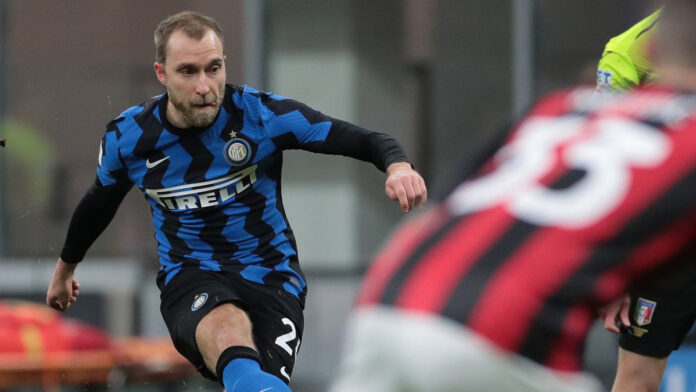 Eriksen tenía un compromiso de dos años más con el Inter de Milán.