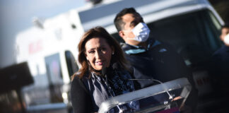 Seguridad y Salud, prioridades de Lorena Cuéllar en Tlaxcala Cuéllar Cisneros destacó que la delincuencia ha disminuido en un 14.5% en lo que va de su administración estatal. Foto: Es Imagen