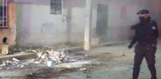 Explota diablito con pirotecnia en Xiutetelco; hay dos heridos Los lesionados fueron trasladados al Hospital General de Teziutlán. Foto: @gobiernodexiutetelco
