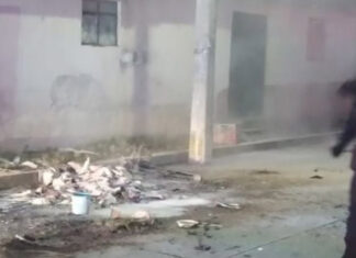 Explota diablito con pirotecnia en Xiutetelco; hay dos heridos Los lesionados fueron trasladados al Hospital General de Teziutlán. Foto: @gobiernodexiutetelco