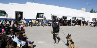 Policías conviven con adolescentes y niños del SMDIF fueron testigos de la labor que desempeñan los policías municipales.
