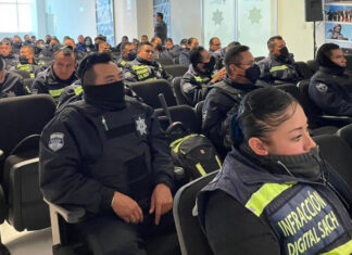 Capacitan a policías de Cholula en seguridad bancaria Se enseñó a los efectivos de seguridad cómo identificar y prevenir las tácticas delictivas empleadas en los cajeros automáticos.