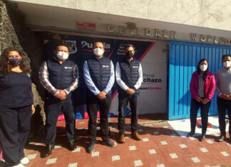 Rehabilitación de estancias infantiles avanza en Puebla El Ayuntamiento de Puebla comenzó labores en ‘Childrens World’, ubicada en San Manuel. Foto: Especial
