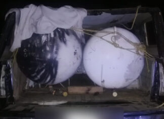 Aseguran 2 tanques estacionarios con Gas LP Cerca de lugar, en apariencia, había una toma clandestina. Foto: Especial
