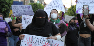 Marchan de nuevo en Tehuacán por homicidio de Ana Karen Amagaron con realizar más marchas hasta que avance la investigación sobre el homicidio de la joven de 18 años. Foto: Es Imagen // Ilustrativa