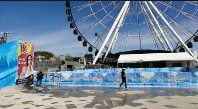 Turistas descontentos por alto costo a la pista de hielo