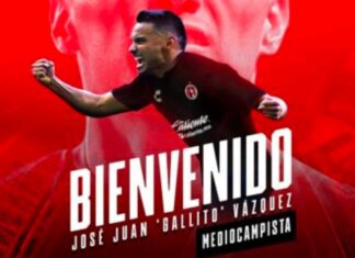 Xolos hace oficial la llegada del “Gallito” Vázquez
