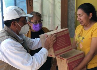 Apoya SEDIF a familias afectadas por explosión en Santiago Tenango