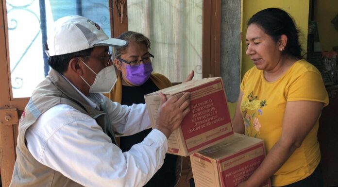 Apoya SEDIF a familias afectadas por explosión en Santiago Tenango
