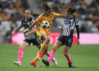 Tigres y Rayadas empatan en la final de la Liga MX Femenil