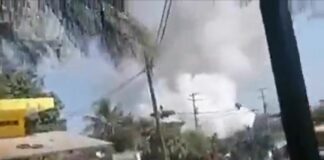 Explota bodega con pirotecnia en Apatzingán