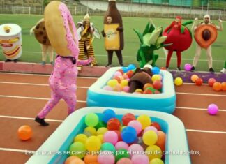 Carrera comida chatarra vs saludable, nuevo spot federal