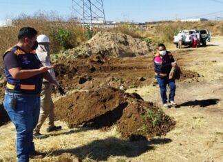 Protección Civil clausura toma clandestina en San Lorenzo Almecatla