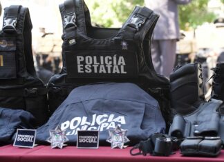 Gobierno estatal entrega equipamiento a Seguridad Pública de Atlixco