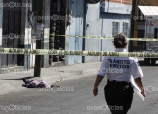 Atropellado por camioneta muere en la 20 de Noviembre atropellado