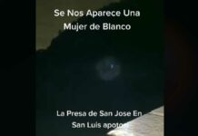 Captan a supuesta bruja en presa de San Luis Potosí bruja