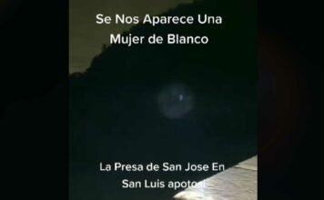Captan a supuesta bruja en presa de San Luis Potosí bruja