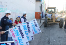 Arranca rehabilitación de calles en Granjas Mayorazgo El programa 1000 calles prioriza secundarias, reiteró Rivera Pérez al señalar que antes de los 120 días de su gestión se habrán trabajado 385.