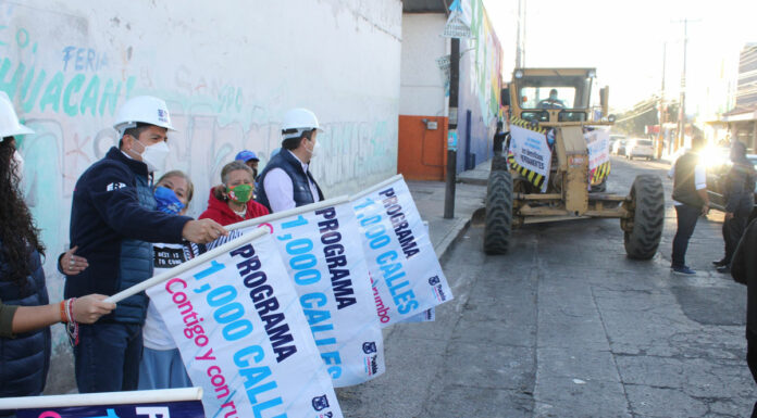 Arranca rehabilitación de calles en Granjas Mayorazgo El programa 1000 calles prioriza secundarias, reiteró Rivera Pérez al señalar que antes de los 120 días de su gestión se habrán trabajado 385.