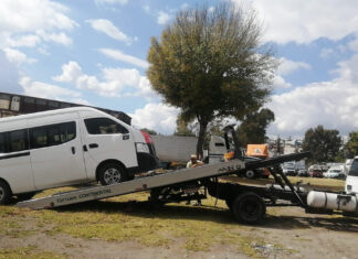 Infraccionan a ocho camiones del transporte público en Puebla camiones