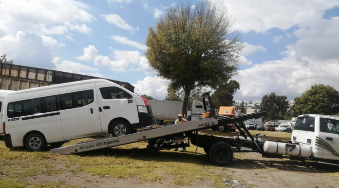 Infraccionan a ocho camiones del transporte público en Puebla camiones