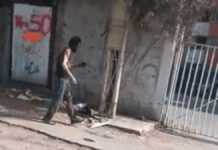 Hombre resulta electrocutado al tratar de robar una luminaria electrocutado