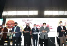 Barbosa Huerta inaugura Expo Navidad con Sabor a Puebla