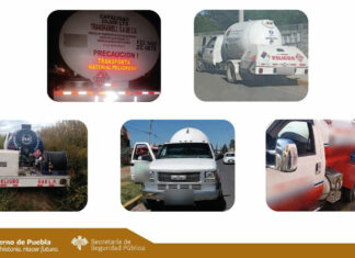 Policía Estatal recupera 10 mil litros de gas LP en un mes gas LP asegurado