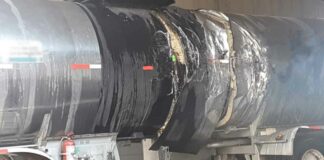Fuga de gasolina alerta en puente de la México-Puebla gasolina