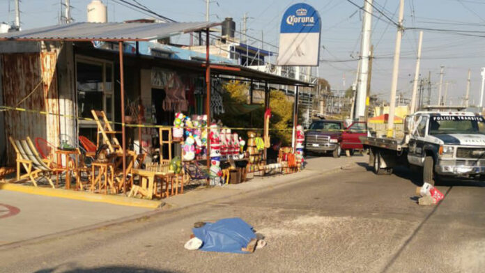 hombre atropellado por unidad de transporte