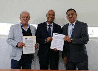 Firman convenio ISSSTEP y Universidad de la Salud ISSSTEP