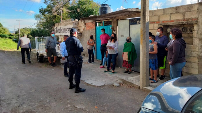 A través de la Policía Municipal, se llevan a cabo diversas actividades que promueven el trabajo coordinado. Foto: Especial