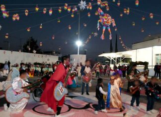 Realizan tradicional posada en casas de asistencia SEDIF posada