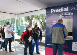 Sólo 30% de poblanos ha pagado predial: Tesorería predial