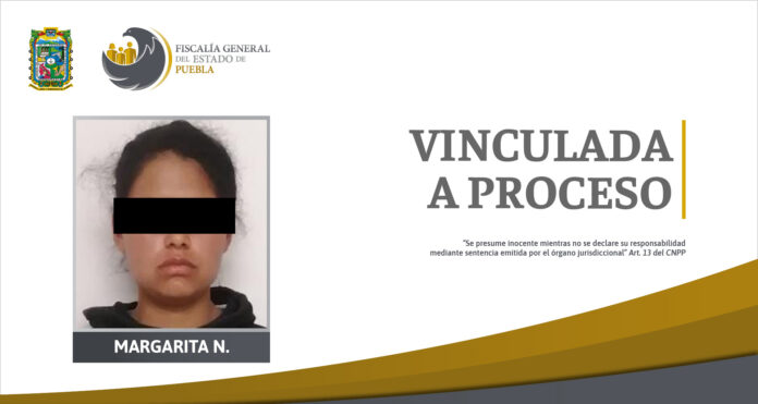 El Juez de Control dictó vinculación a proceso con la medida cautelar de prisión preventiva oficiosa contra Margarita N. Foto: Especial