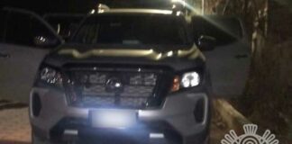 Agarran a sujetos con subametralladora en Tlaltepexi sujetos