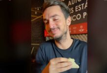 Extranjero llora al probar taquitos por primera vez (VIDEO) taquitos