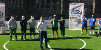 Lalo Rivera inaugura Torneo “De la Calle a la Cancha” torneo