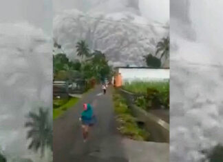 Volcán Semeru erupciona y deja un muerto en Indonesia volcán