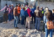 Protección Civil recorre “Zona Cero” de Xochimehuacan Protección