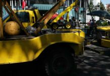 Vecinos piden ordenar a grúas en San Baltazar Campeche