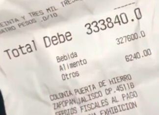Gastan ¡más de 300 mil pesos en un bar! y se hacen virales Todos hemos gastado de más, pero a esta usuaria y sus amigos les entregaron una cuenta que rebasó los 300 mil pesos.
