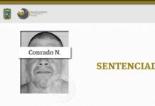 Pasará 45 años en prisión por matar a una mujer Se le impuso una pena de 45 años de cárcel, así como el pago de una multa y la reparación del daño moral y material.