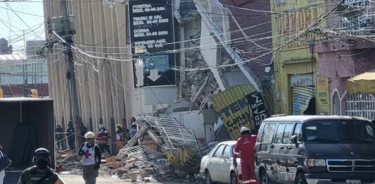 rescatistas han revisado un 80% de la estructura dañada.