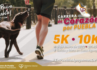 “De Corazón por Puebla”: SEDIF anuncia carrera con causa El costo del boleto para participar en “De Corazón por Puebla" es de 350 pesos. Foto: Especial