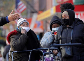 EU acumula más de un millón de contagios de Covid-19 en un día La cifra concreta reportada por la Universidad es de un millón 82 mil 549 nuevos casos del virus en EU. Foto: @Deb_Estrella