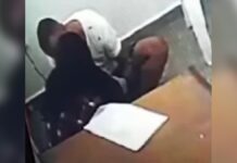 Captan a Jueza besando a reo que condenó a cadena perpetua La Jueza alegó ante la televisión argentina que nunca le dio un beso al reo y que su relación con Bustos se debe a un trabajo académico.