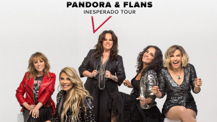 Las-pandora Las Pandora ya trabajaron con Yuri en la gira de Juntitas Tour. Ahora unen sus voces a Flans, una agrupación con la que antes compitieron. Foto: Especial
